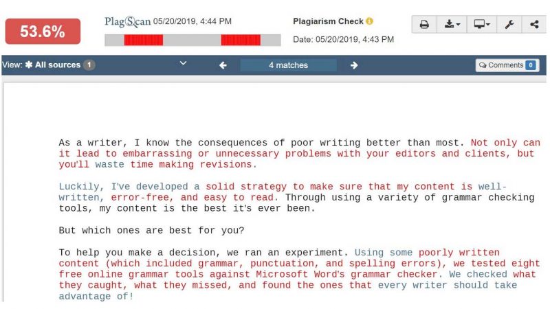 پلاگ اسکن (plagscan) ابزار بررسی سرقت ادبی